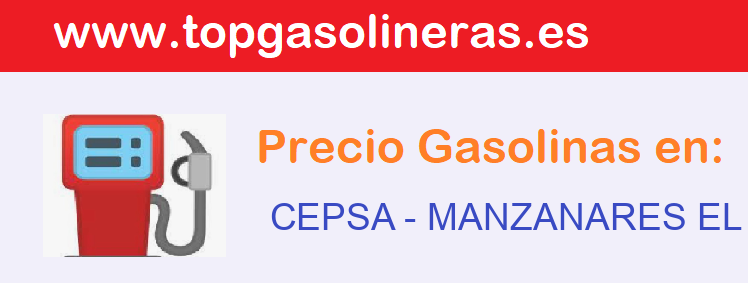 Precios gasolina en CEPSA - manzanares-el-real